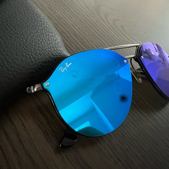 Ray-Ban Mirror Blue Sunglasses - Picture 2 of 5